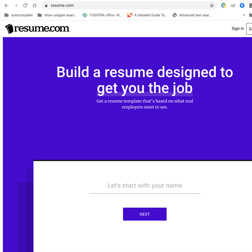 resume.com